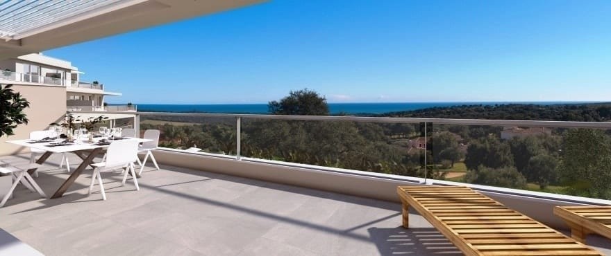 1 - venta apartamento vista al mar san roque andalucía españa