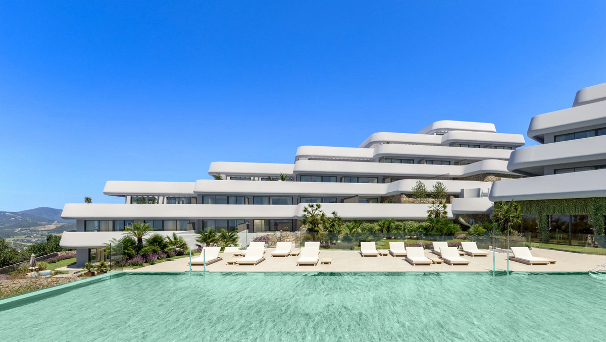 1 - vente appartement vue mer casares - costa del sol andalousie espagne