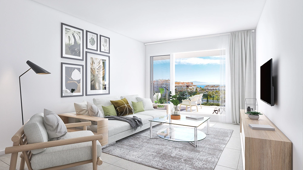 1 - sea view apartment for sale in manilva andalusia spain
