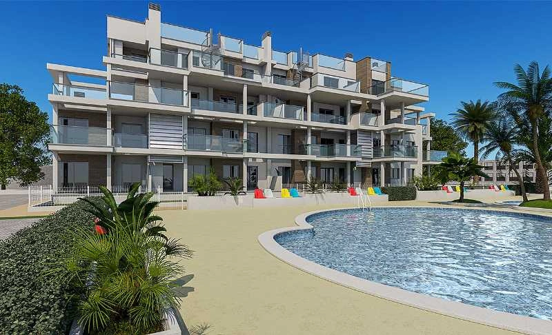 1 - venta apartamento a pie de playa denia - costa blanca comunidad valenciana españa