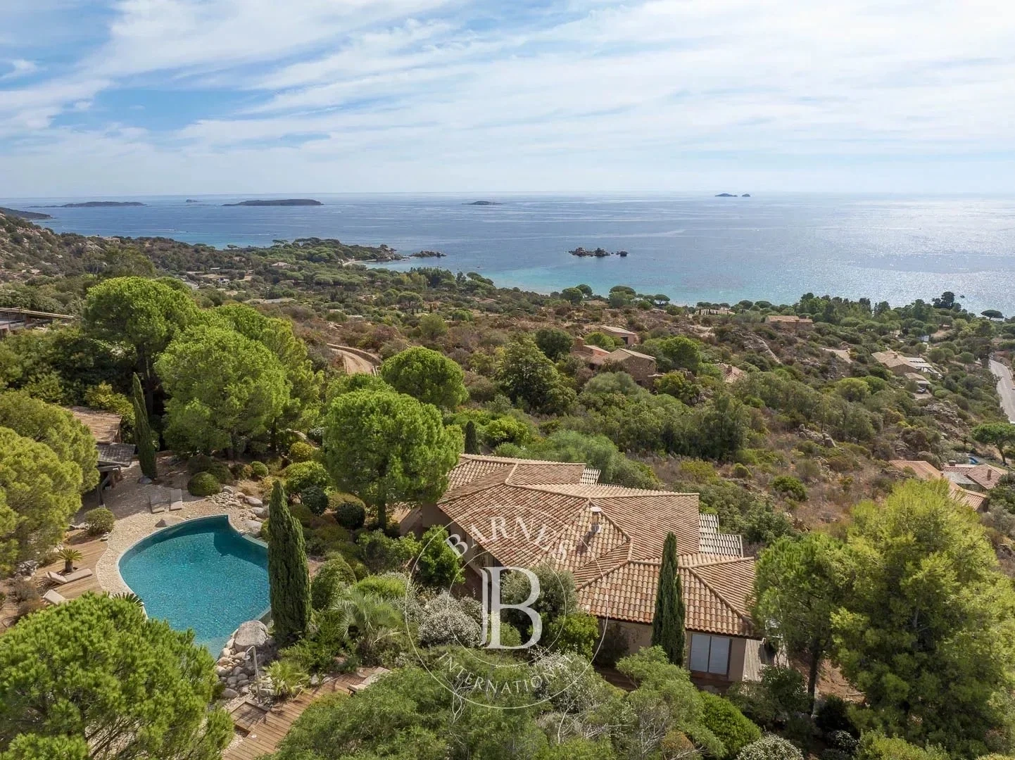 1 - sea view villa for vacation rentals in porto-vecchio corsica (south) france