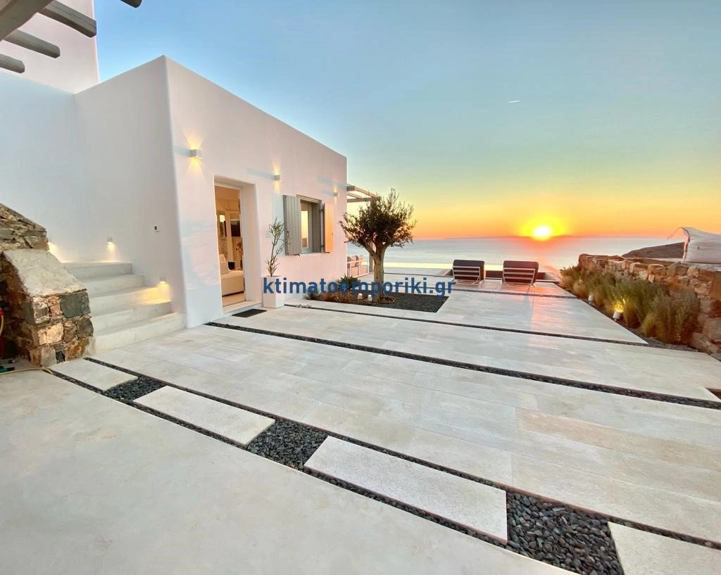 1 - vente maison vue mer syros - cyclades egée méridionale grèce