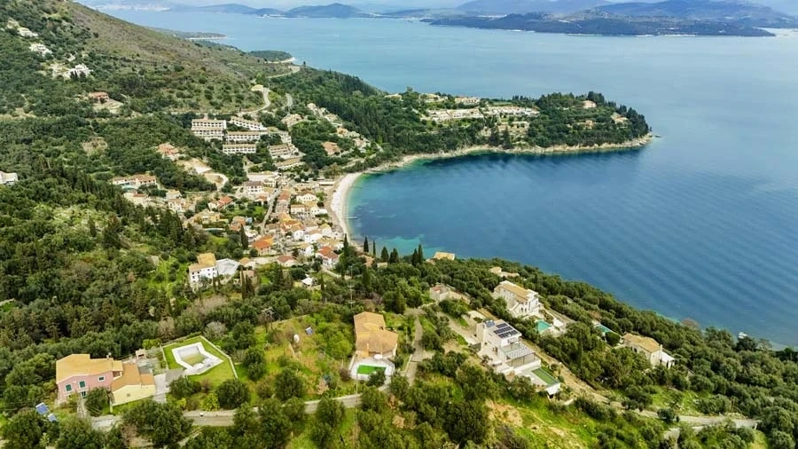 2 - продажа villa вид моря agní ионические острова греция
