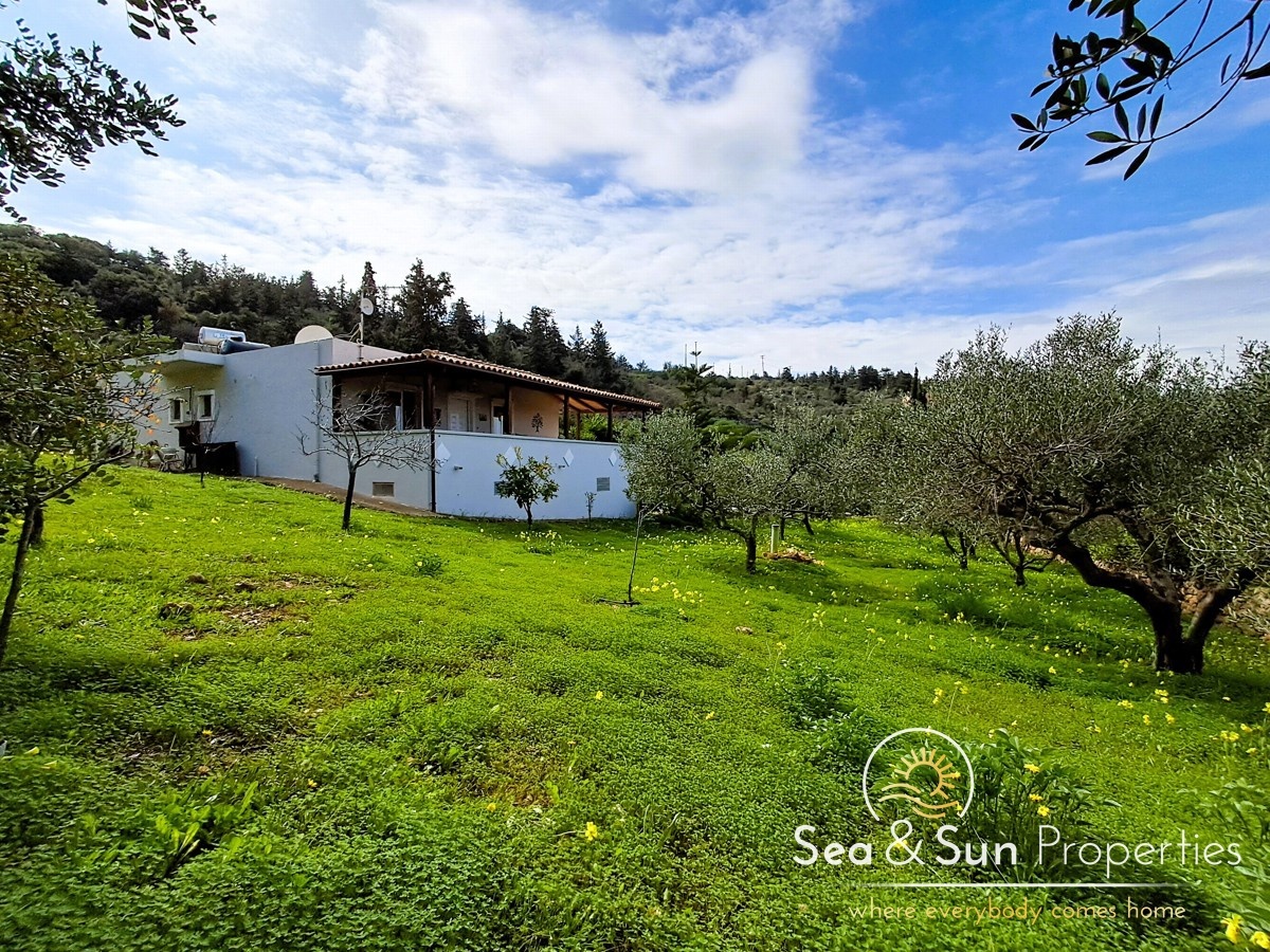 1 - sea view house for sale in vámos crete greece