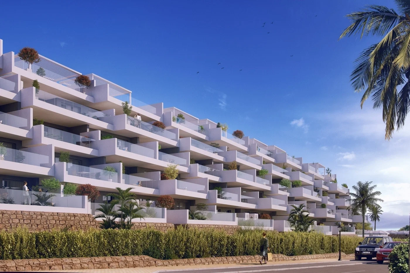 1 - vente appartement vue mer manilva andalousie espagne