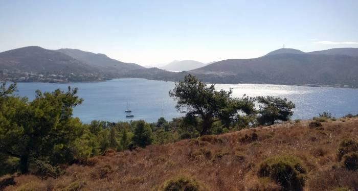 1 - продажа территория вид моря leros южные эгейские острова греция