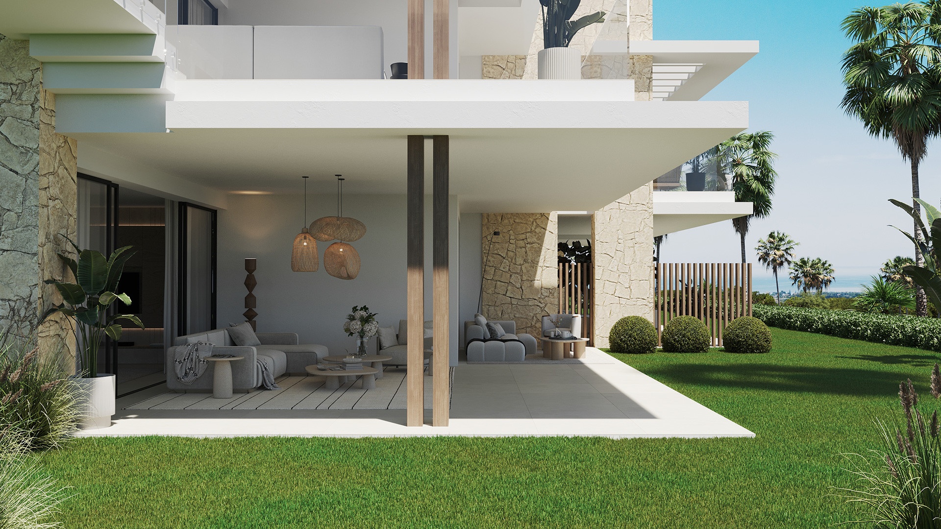 2 - vente appartement vue mer estepona - costa del sol andalousie espagne