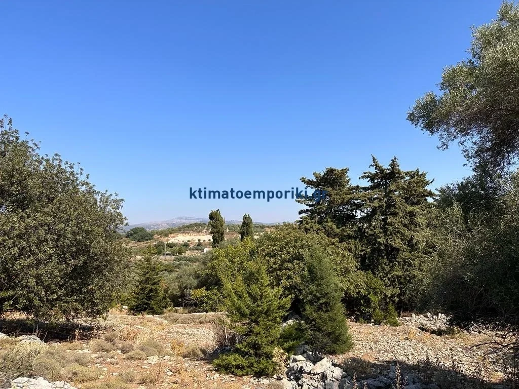 2 - venta terreno vista al mar archontiki creta grecia