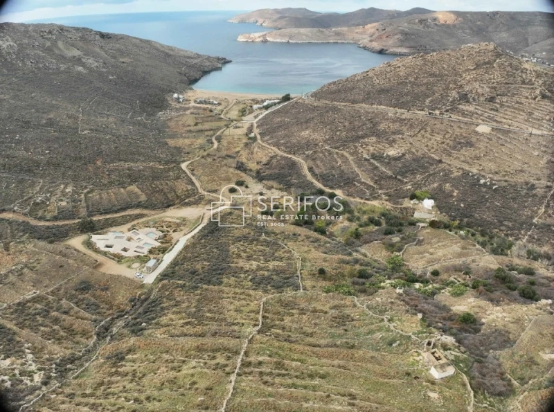 1 - vente terrain vue mer sérifos - cyclades egée méridionale grèce