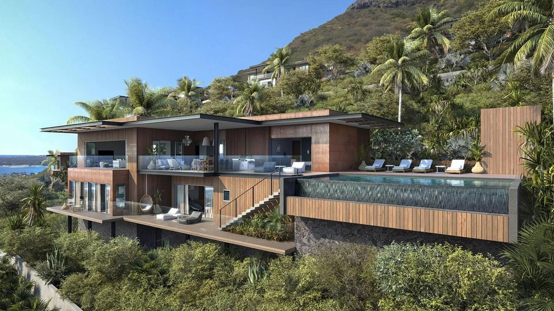 1 - продажа villa вид моря black river ривьер-нуар маврикий