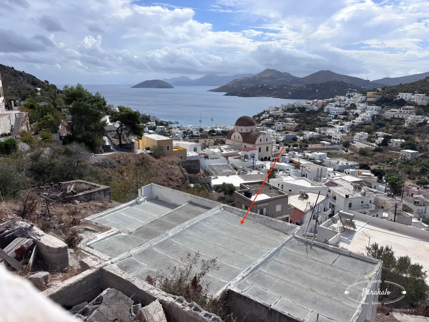 2 - sea view house for sale in leros south aegean greece