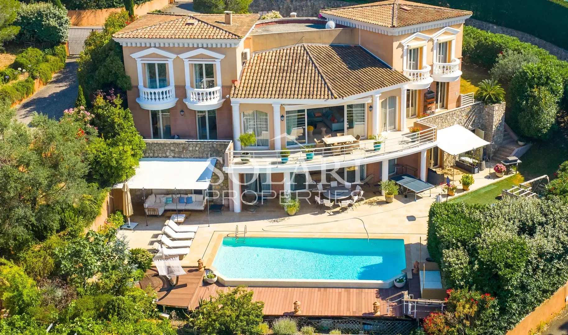 1 - location vacances maison vue mer théoule-sur-mer alpes-maritimes france