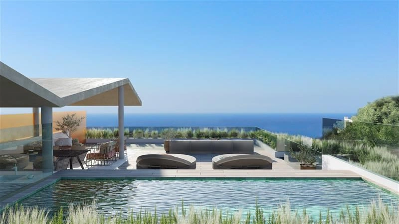 Apartamento vista al mar con terraza