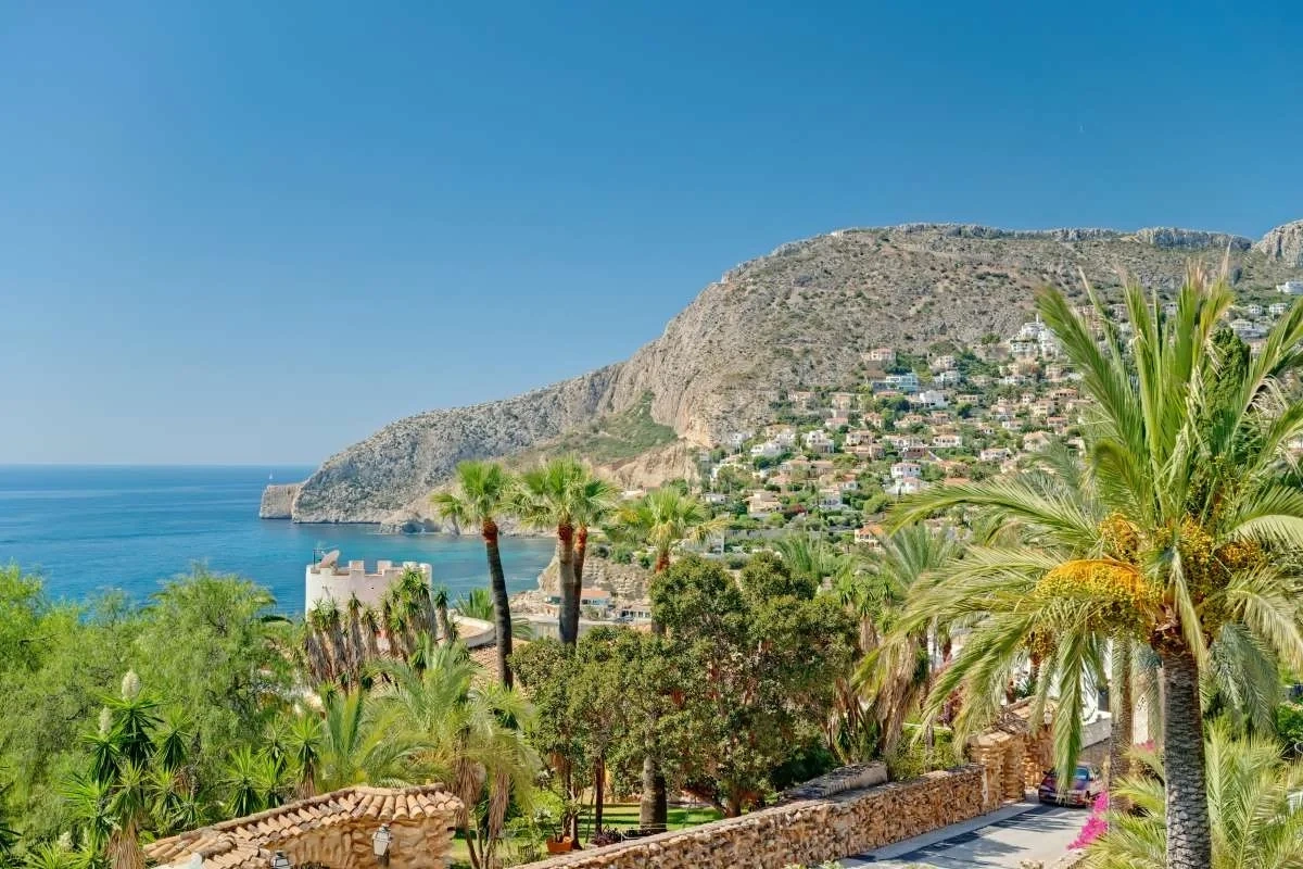 2 - verkoop huis uitzicht op zee calpe - costa blanca valencian community spanje