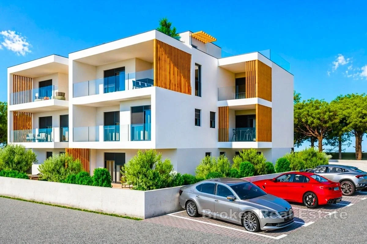 2 - продажа квартира пляж пешком vodice шибеник-книн хорватия