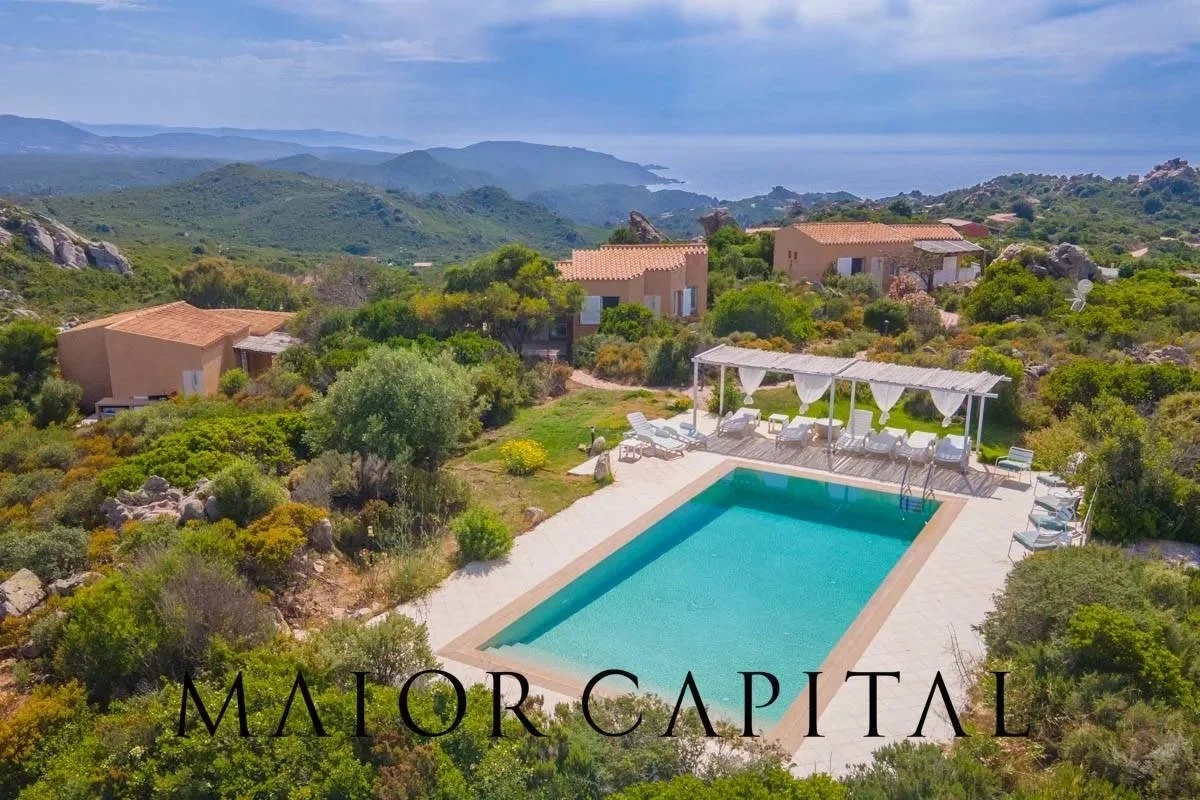 1 - vente maison vue mer trinita' d'agultu e vignola sardaigne italie