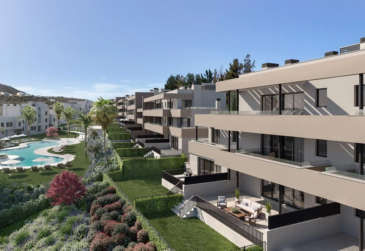 1 - verkoop appartement uitzicht op zee casares - costa del sol andalusië spanje