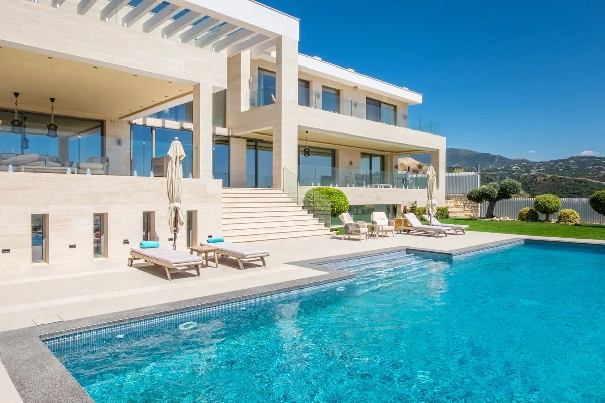 1 - verkauf haus meerblick benahavis - costa del sol andalusien spanien