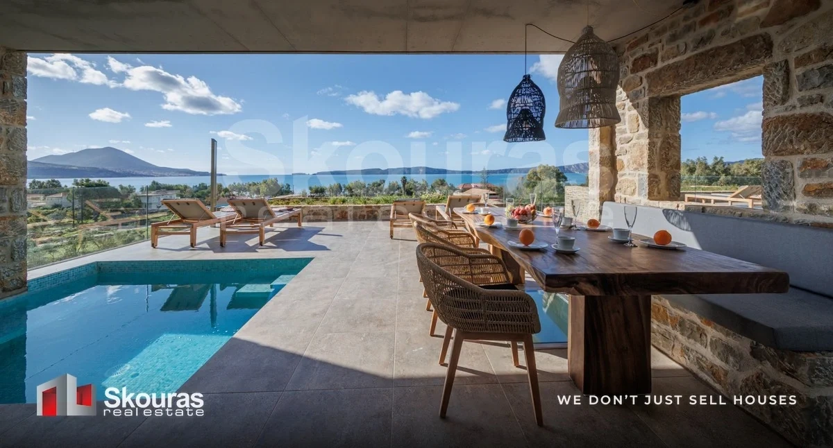 1 - vente maison vue mer gialova péloponnèse grèce