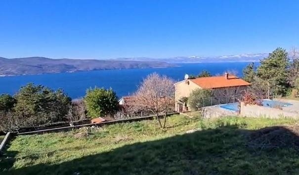 1 - sea view plot of land for sale in plomin istria croatia