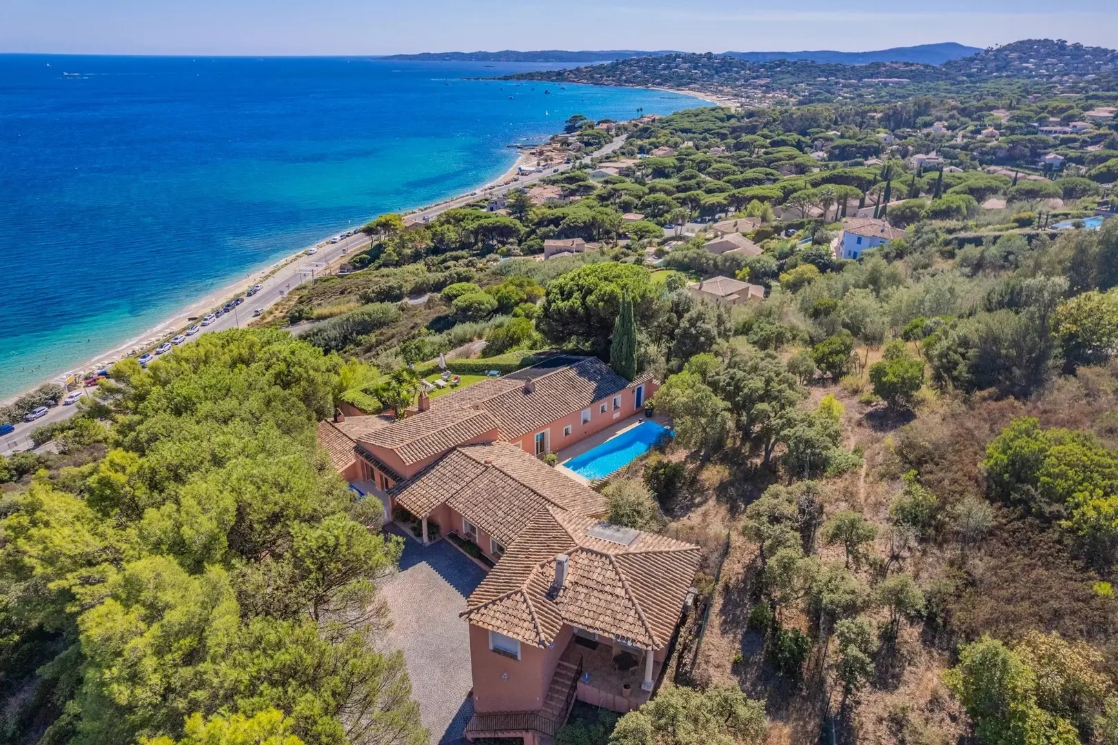 2 - venda villa vista de mar sainte-maxime var frança