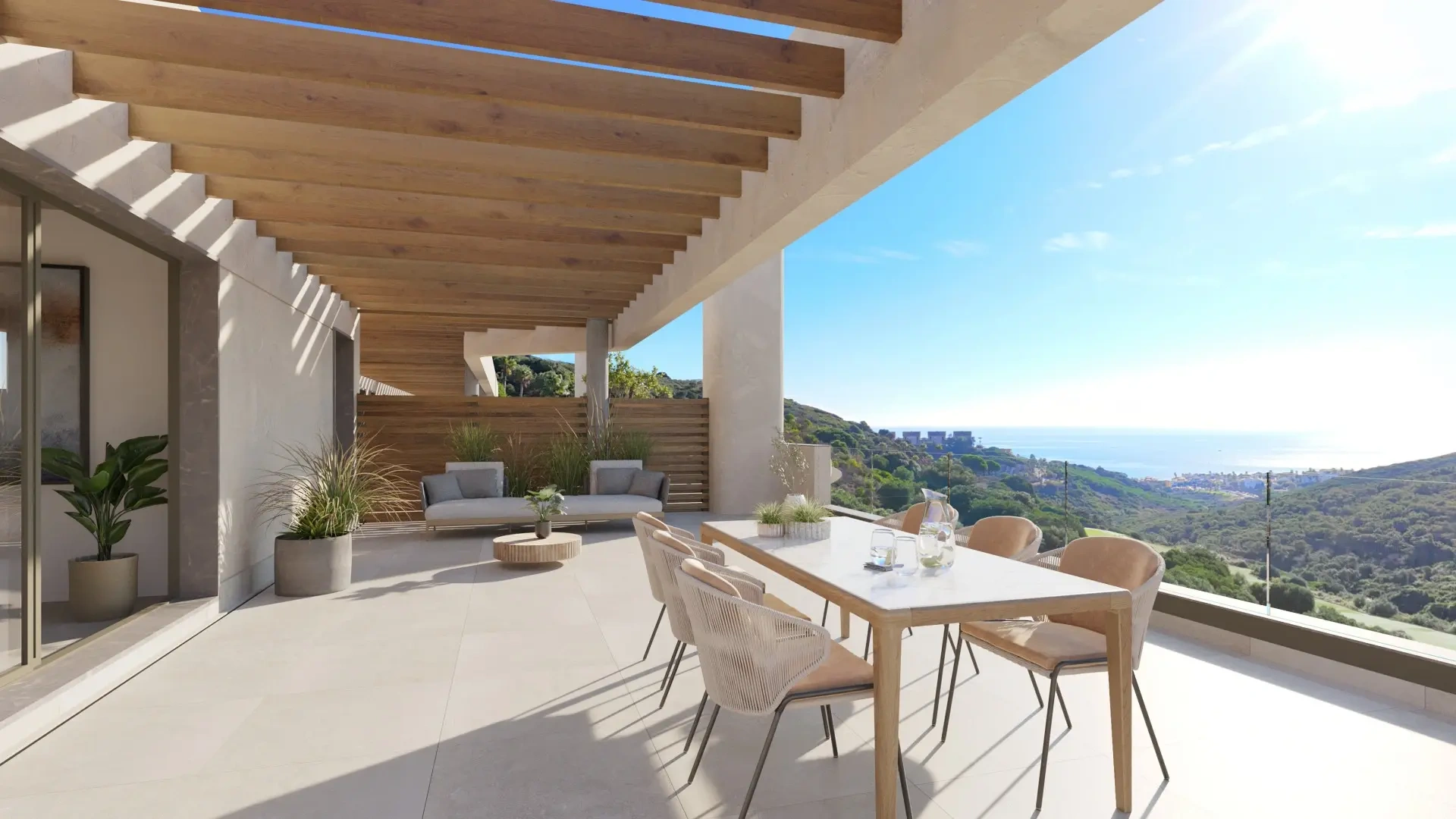 1 - venda apartamento vista de mar sotogrande andaluzia espanha