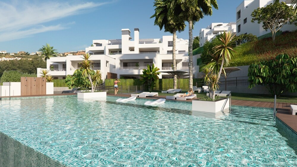 1 - sea view apartment for sale in casares - costa del sol andalusia spain