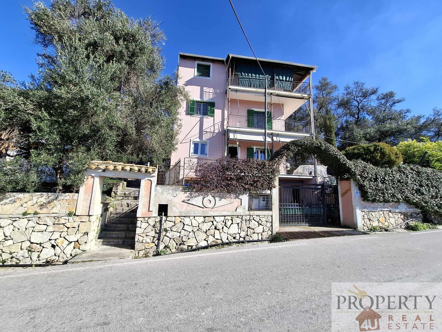 1 - sea view house for sale in corfu ionian islands greece
