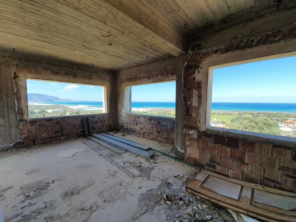 1 - venta casa vista al mar agía varvára creta grecia