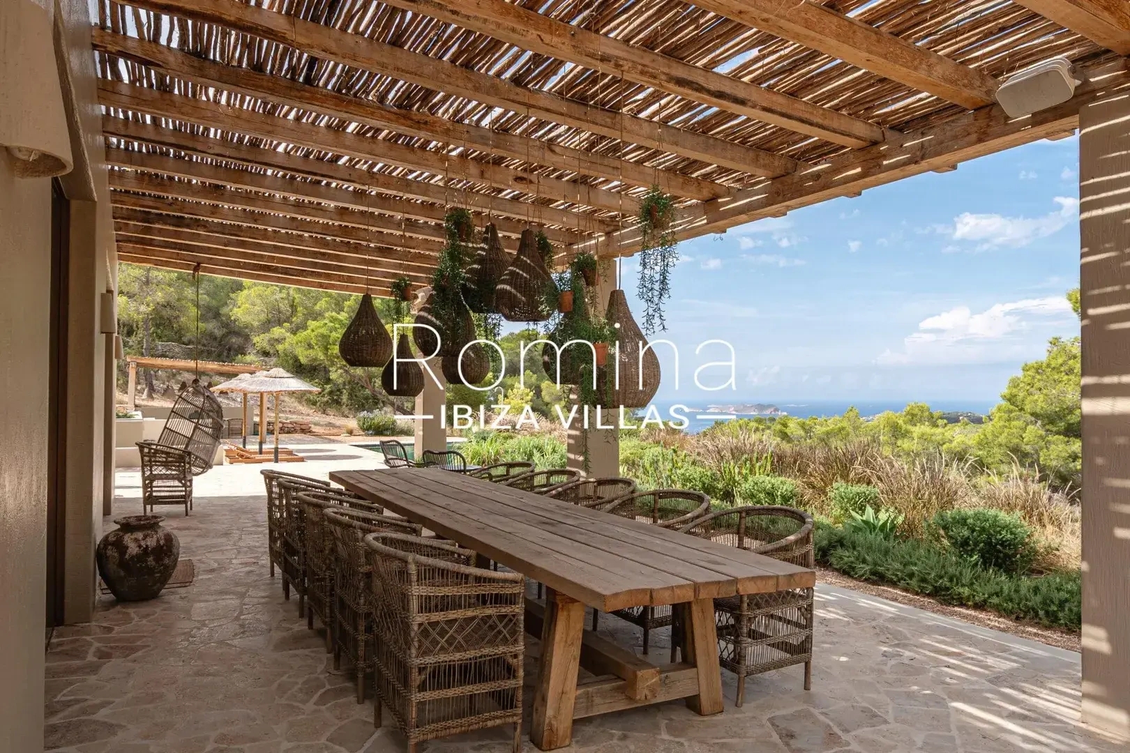 1 - sea view house for sale in cala tarida ibiza - balearic islands spain