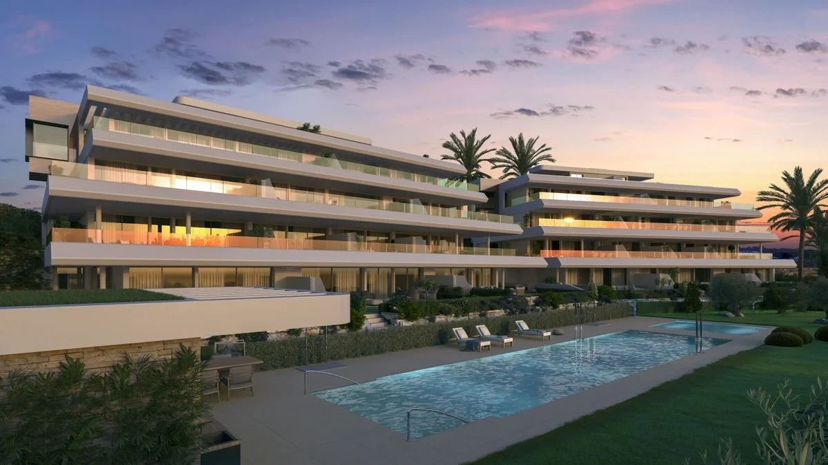 2 - vente appartement vue mer estepona - costa del sol andalousie espagne