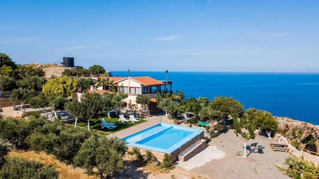 1 - vente maison vue mer kolymbári crète grèce