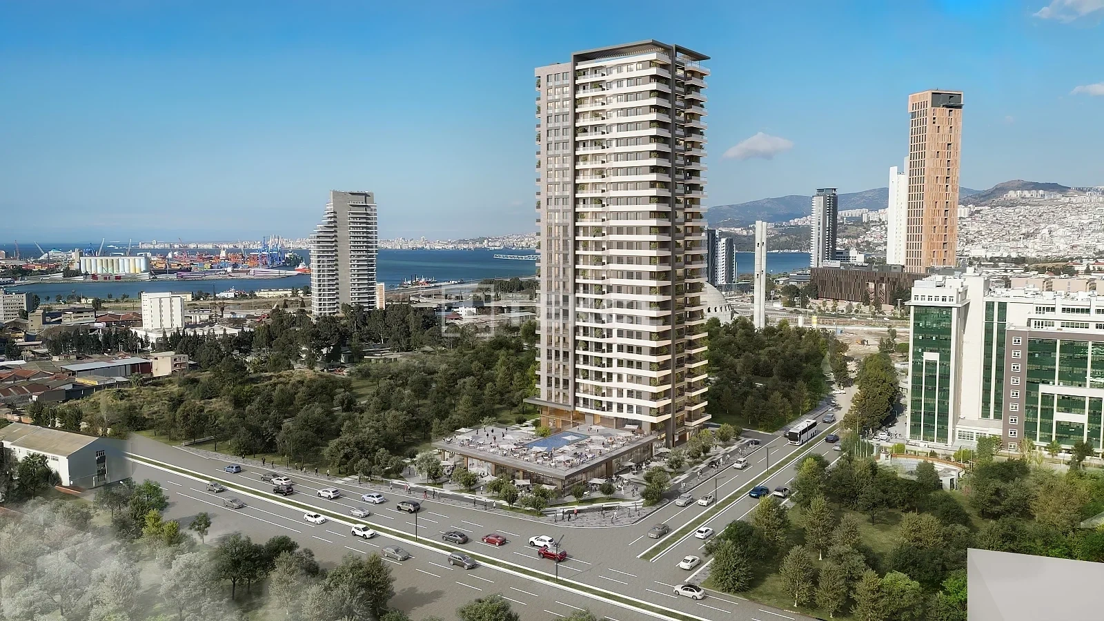 2 - sea view apartment for sale in konak i̇zmir turkey