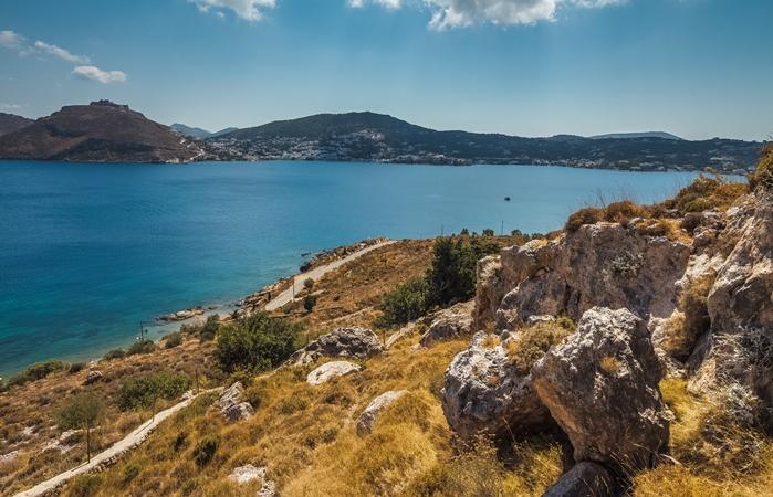 2 - продажа территория вид моря leros южные эгейские острова греция