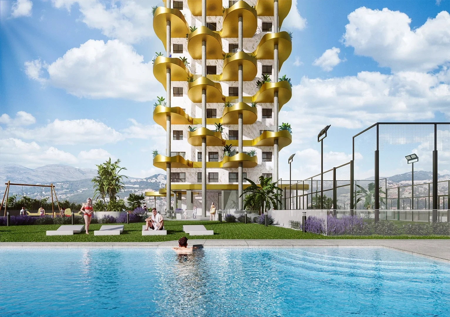 1 - venta apartamento vista al mar calpe - costa blanca comunidad valenciana españa