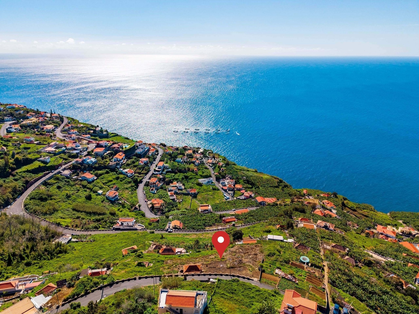 1 - venta terreno vista al mar ribeira brava madeira portugal
