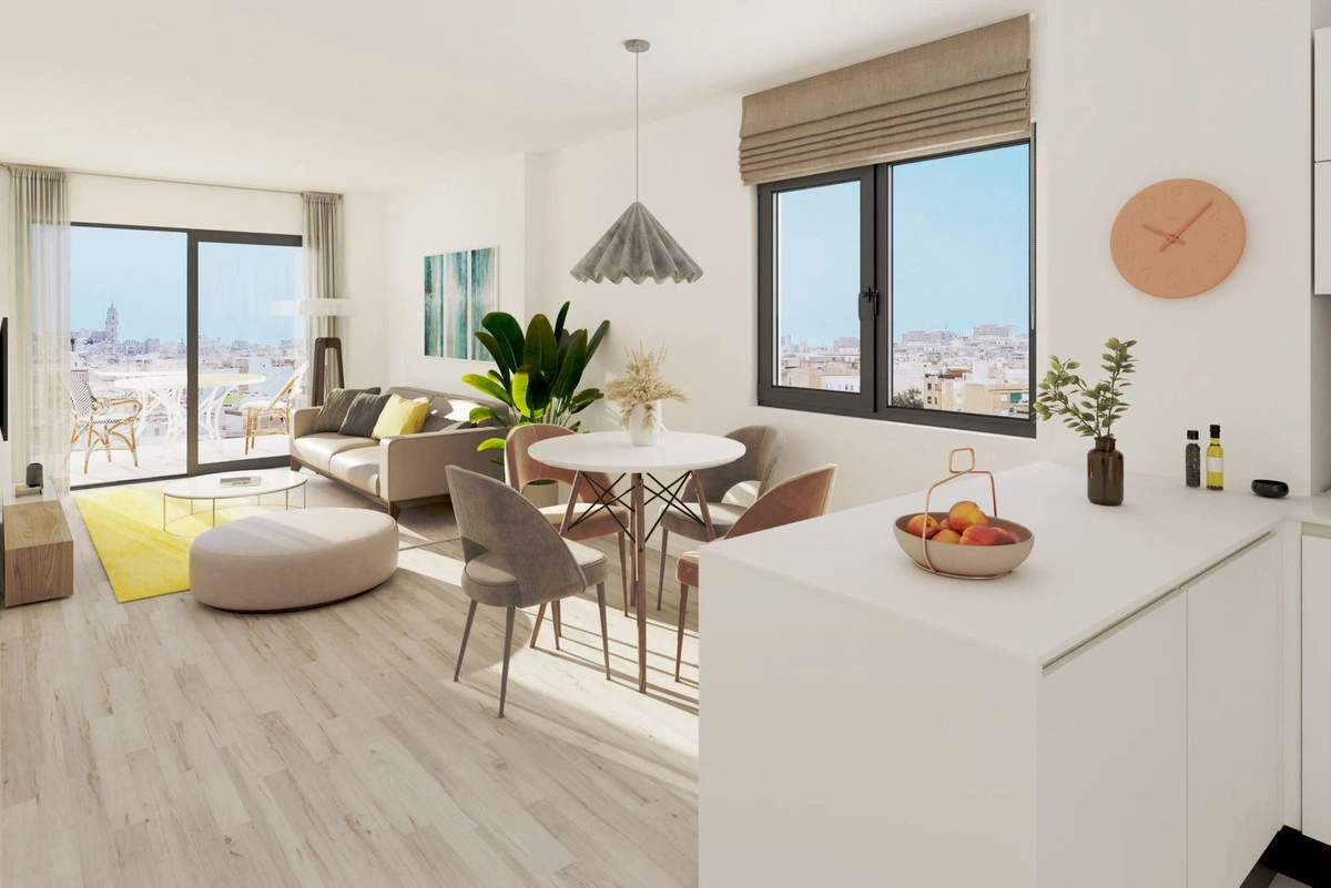 2 - venta apartamento vista al mar malaga andalucía españa