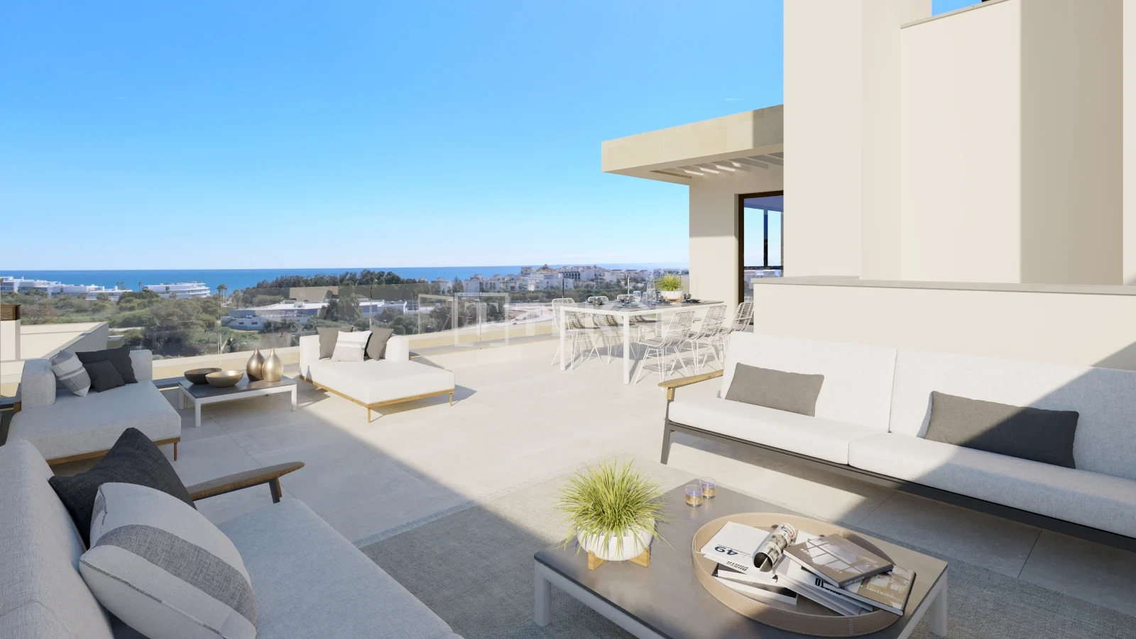 2 - verkoop appartement uitzicht op zee estepona - costa del sol andalusië spanje