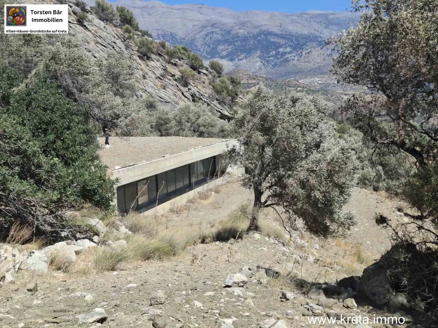 1 - vente maison vue mer orné crète grèce