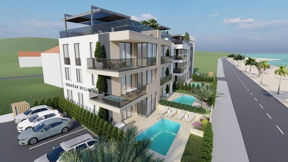 1 - verkauf wohnung meerblick sukošan zadar kroatien