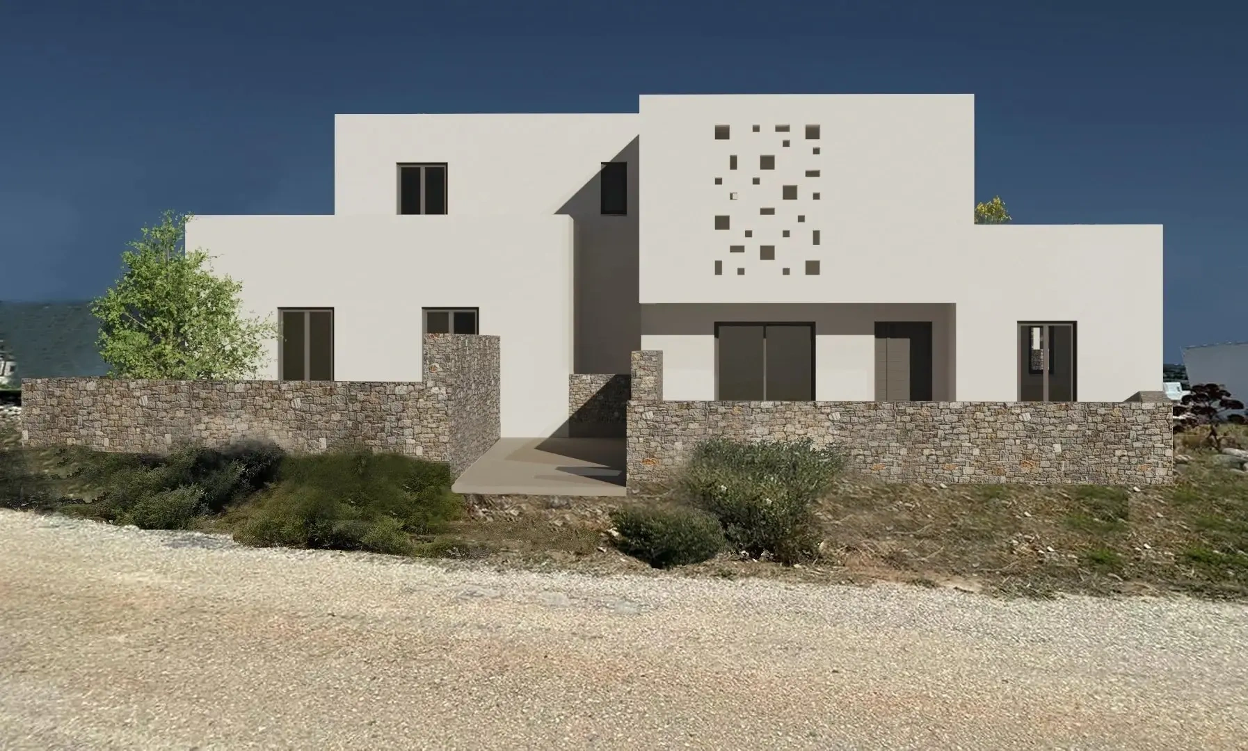 1 - sea view house for sale in paros - cyclades south aegean greece
