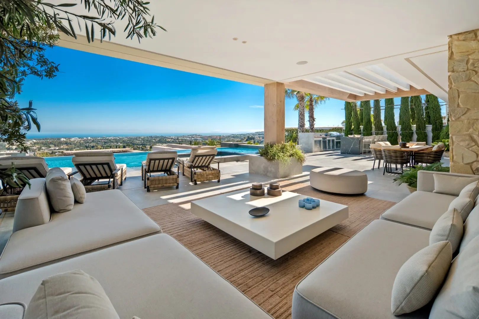 2 - sea view villa for sale in benahavis - costa del sol andalusia spain
