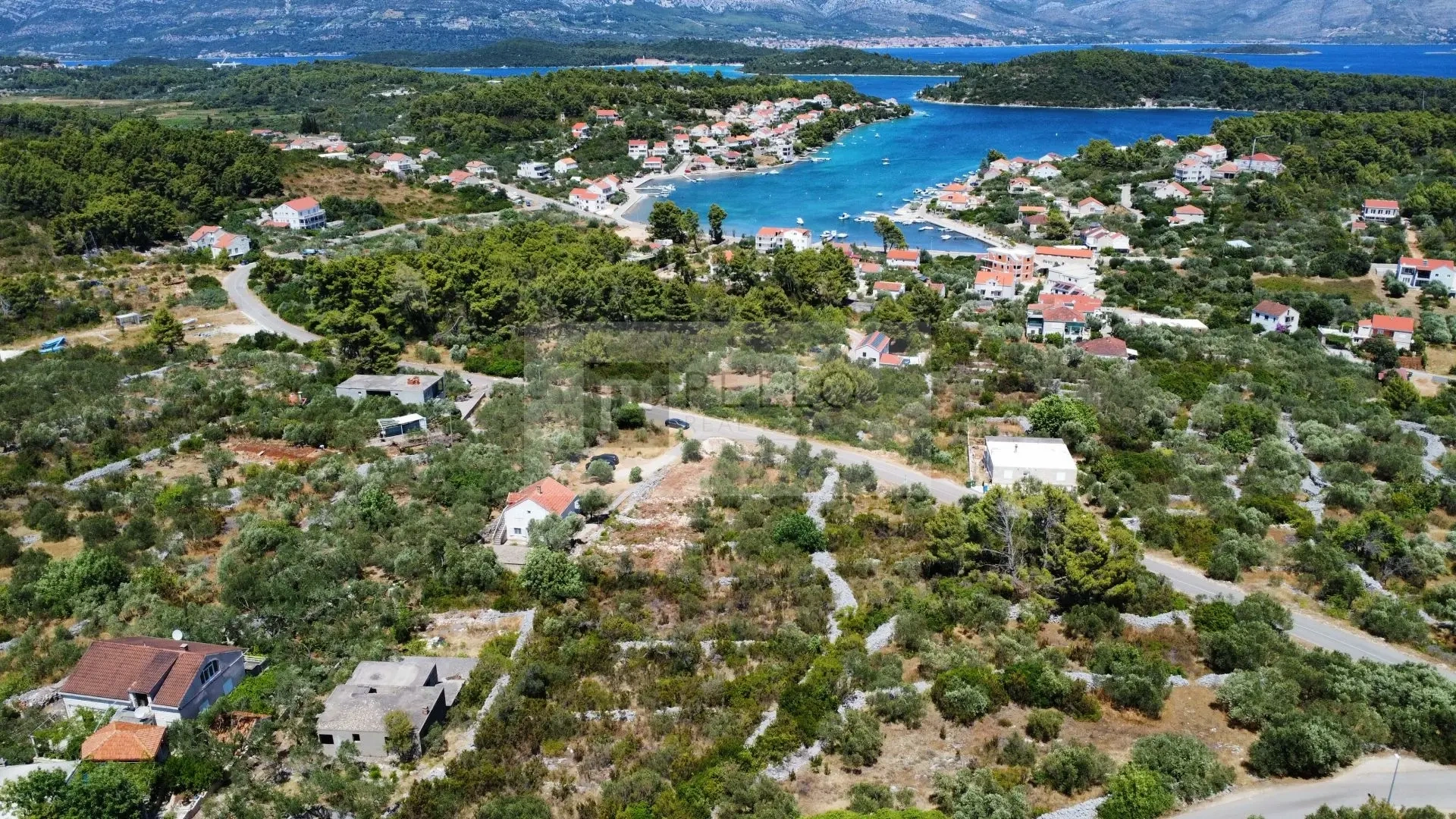 1 - plot of land for sale in lumbarda dubrovnik-neretva croatia