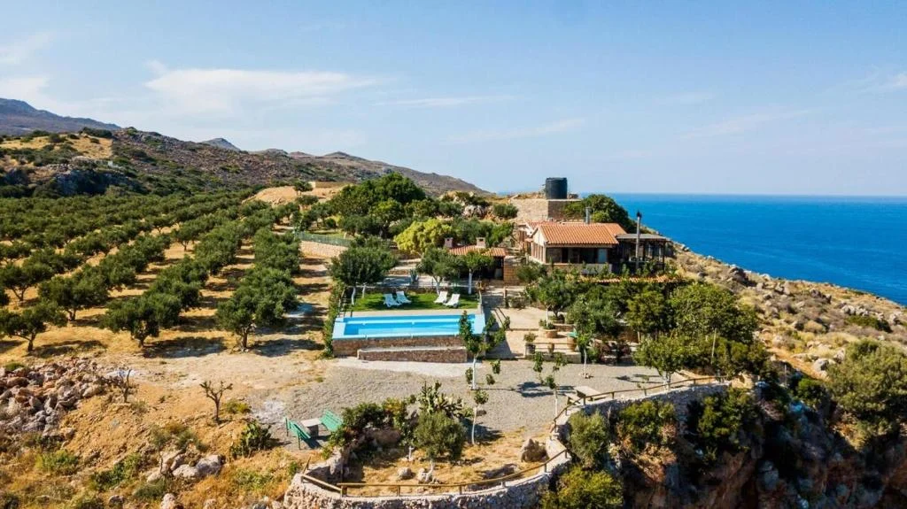 2 - vente maison vue mer kolymbári crète grèce