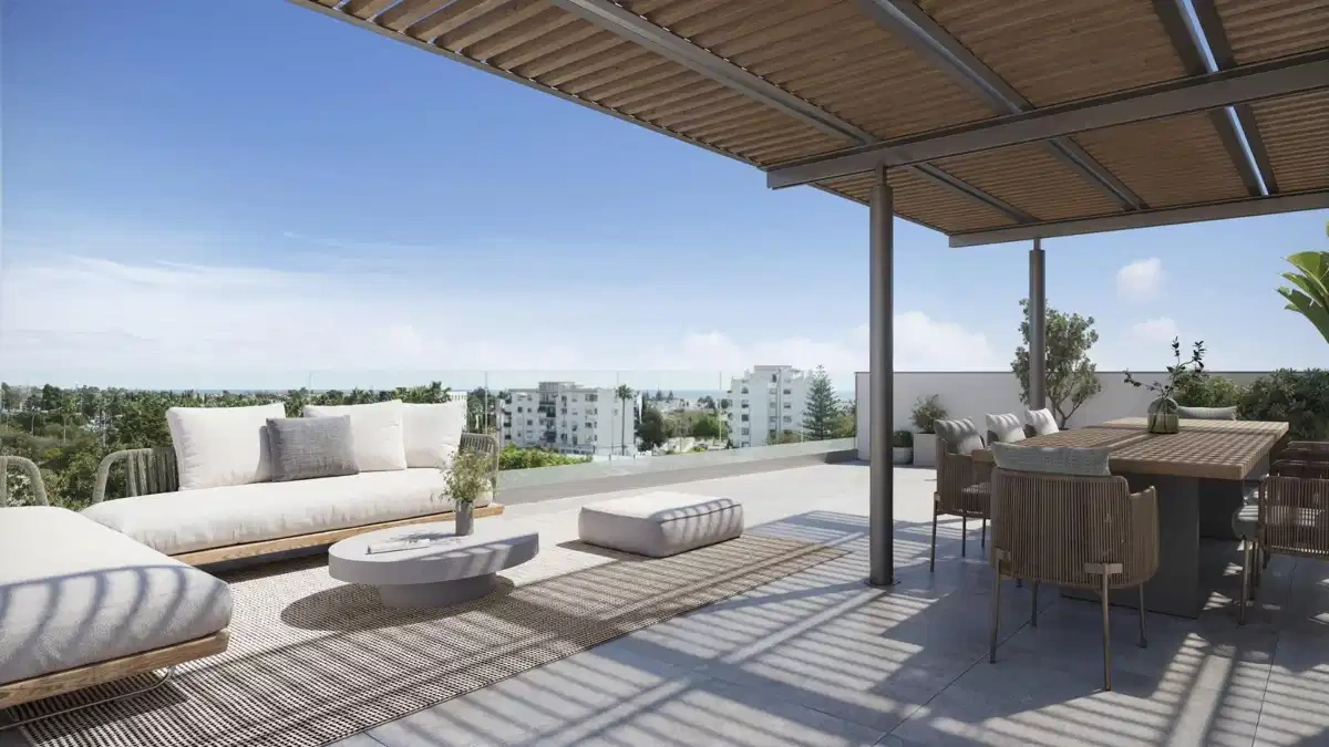 1 - venta apartamento vista al mar san pedro de alcántara andalucía españa