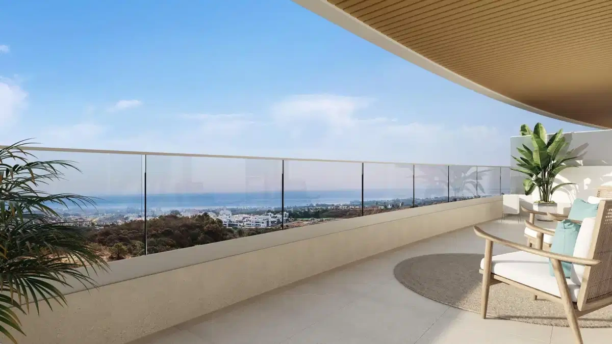 2 - vente appartement vue mer estepona - costa del sol andalousie espagne