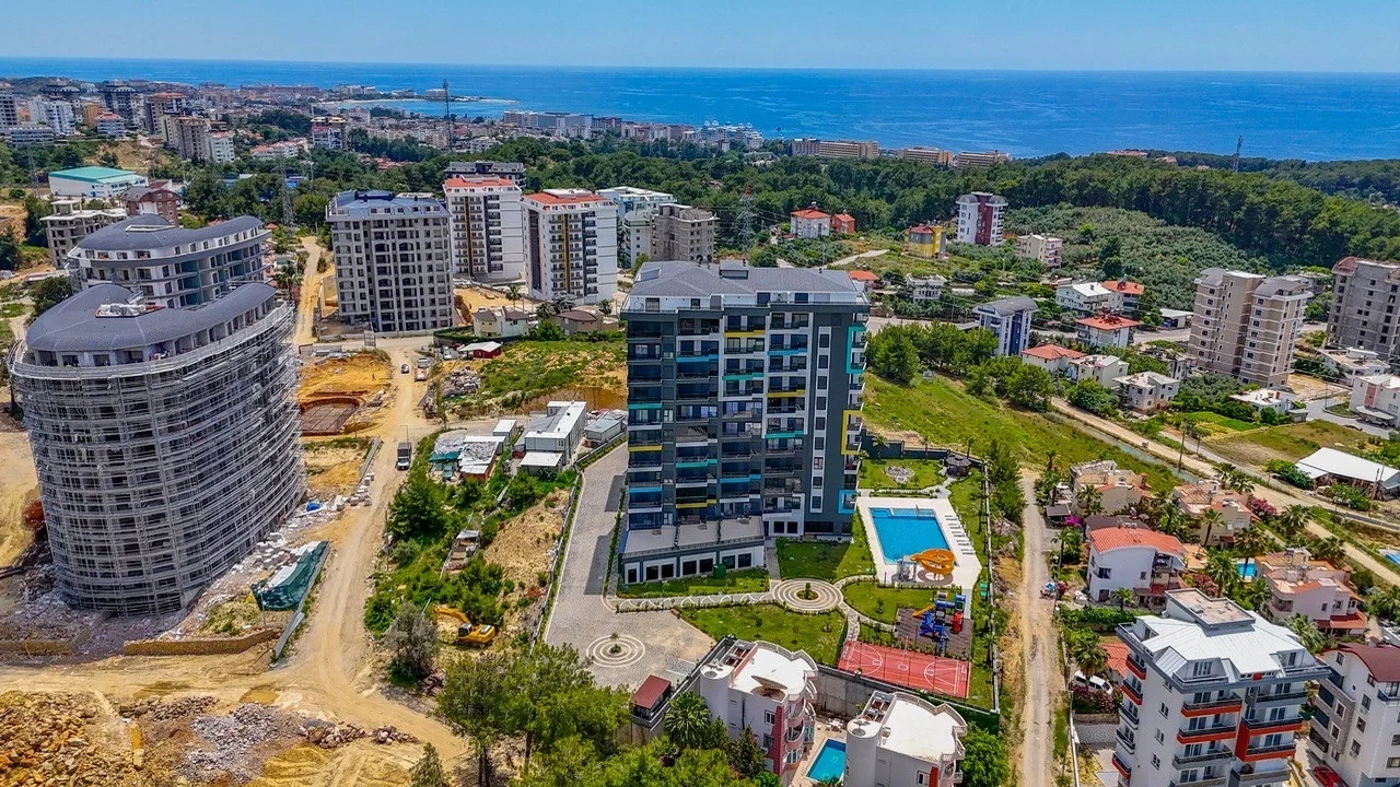 1 - продажа квартира вид моря alanya antalya турция