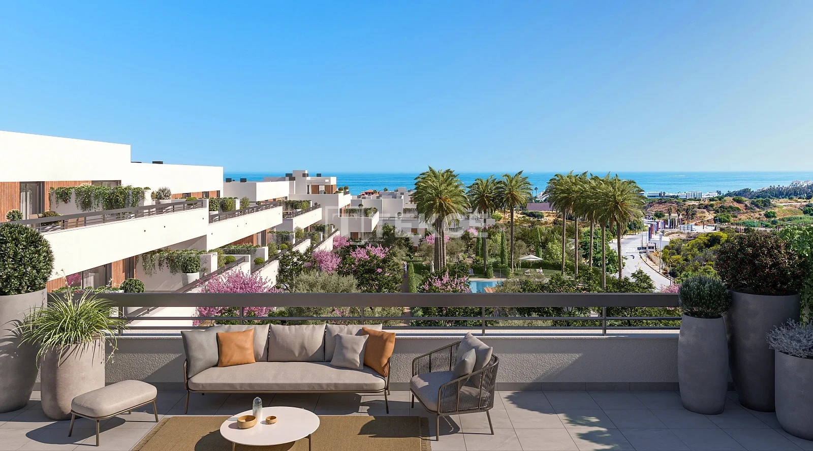 1 - verkoop appartement uitzicht op zee estepona - costa del sol andalusië spanje
