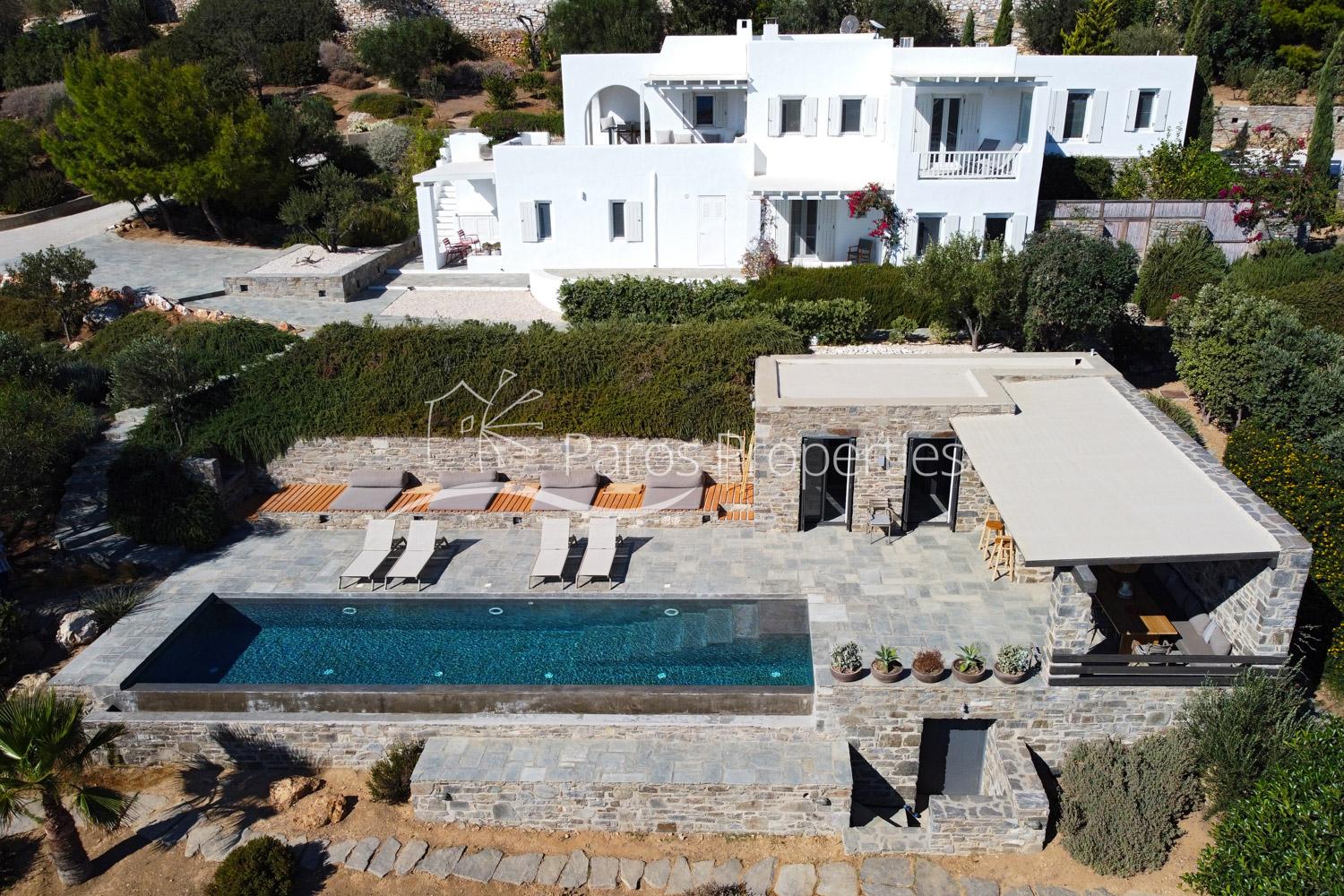 1 - sea view house for vacation rentals in paros - cyclades south aegean greece