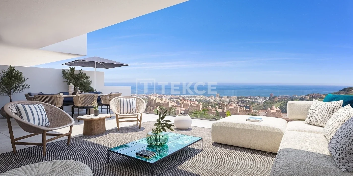 2 - sea view apartment for sale in manilva andalusia spain